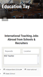 Mobile Screenshot of educationtay.com